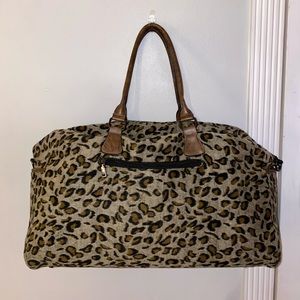 Leopard Duffle Bag